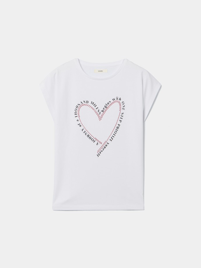 T-shirt estampada
