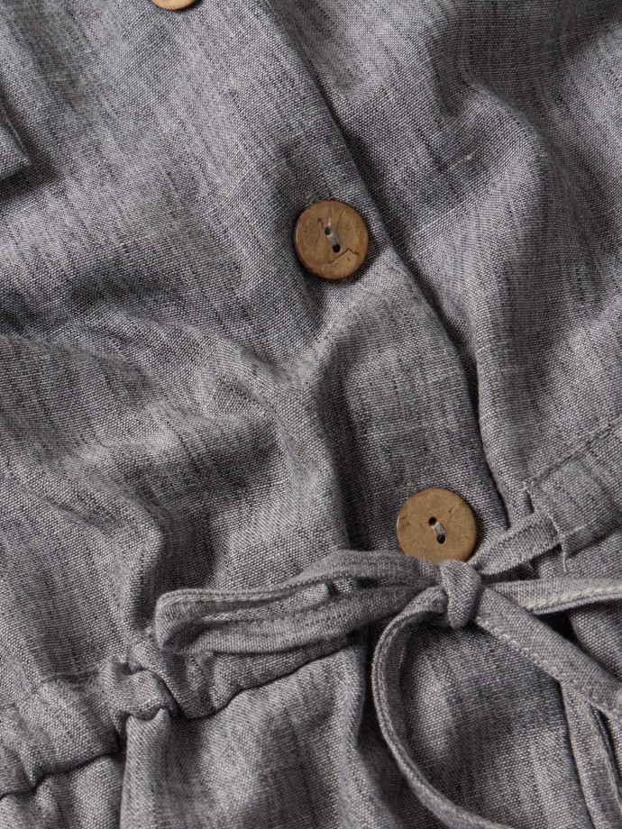 Blusa com cintura ajust�vel