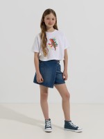 T-shirt estampada tropical