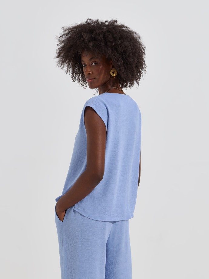 Blusa com bot�es