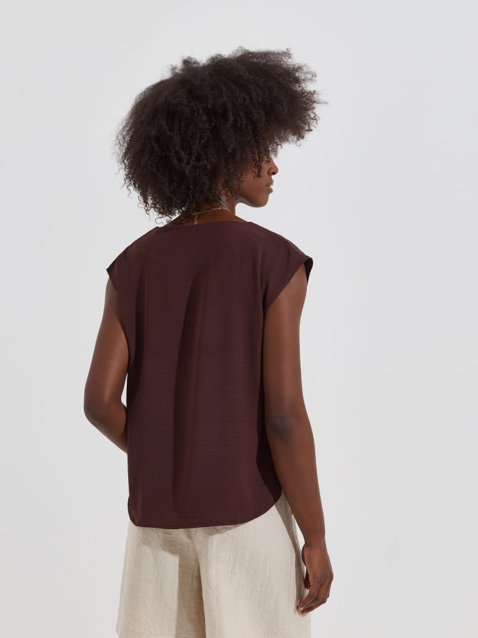 Blusa com bot�es