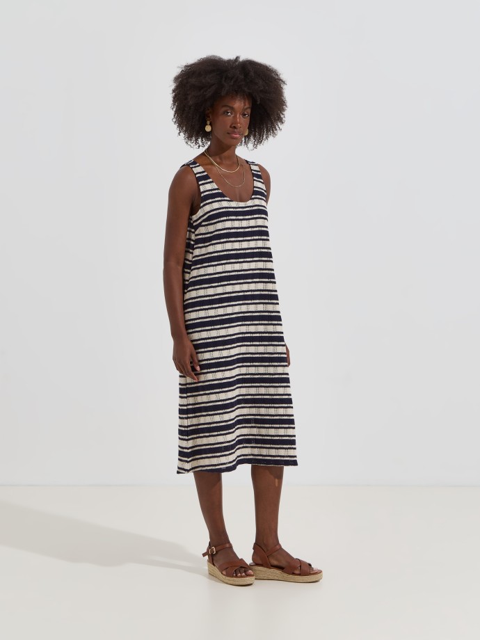 Vestido em malha