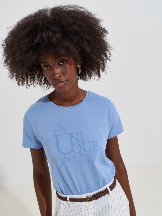 T-shirt estampada