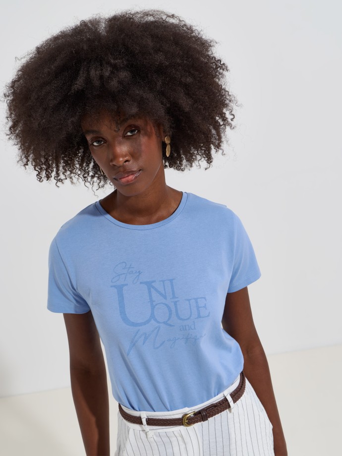 T-shirt estampada