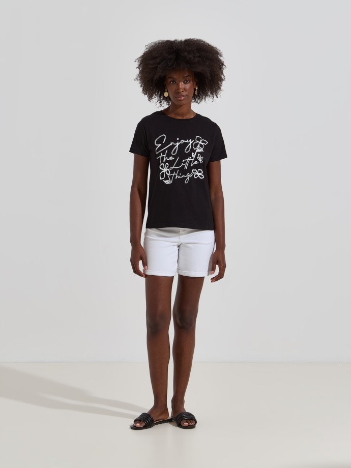 T-shirt estampada