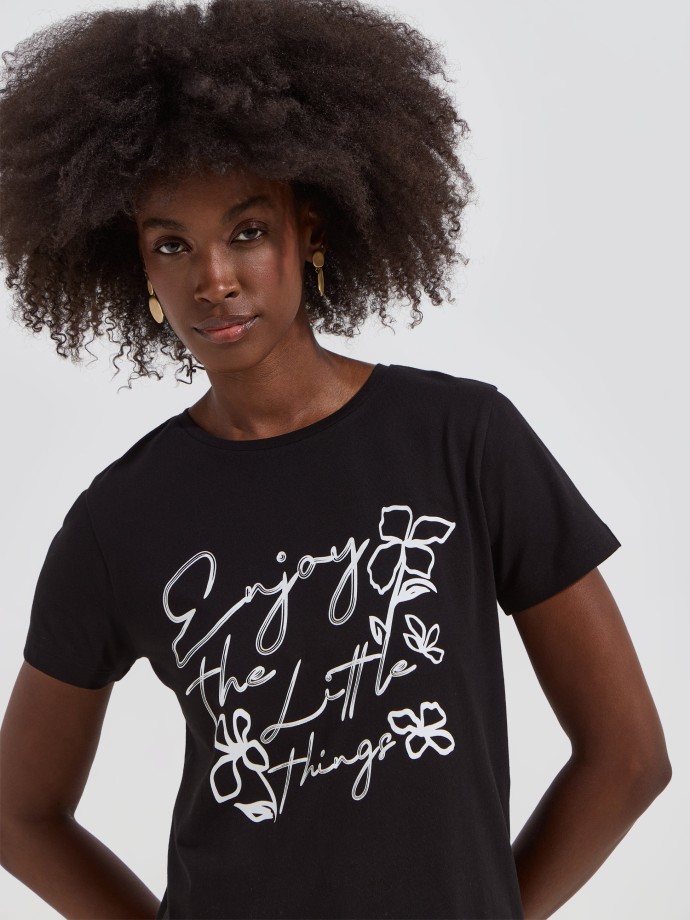 T-shirt estampada