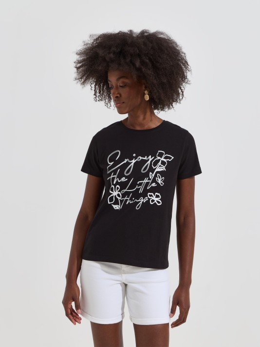 T-shirt estampada