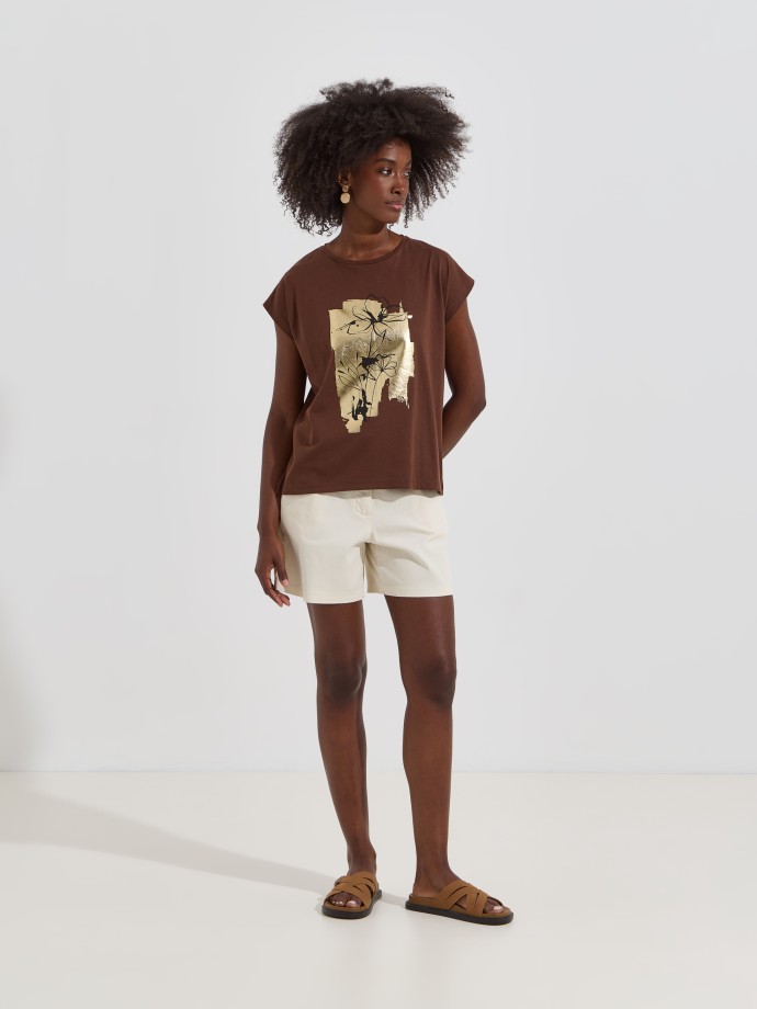 T-shirt estampada