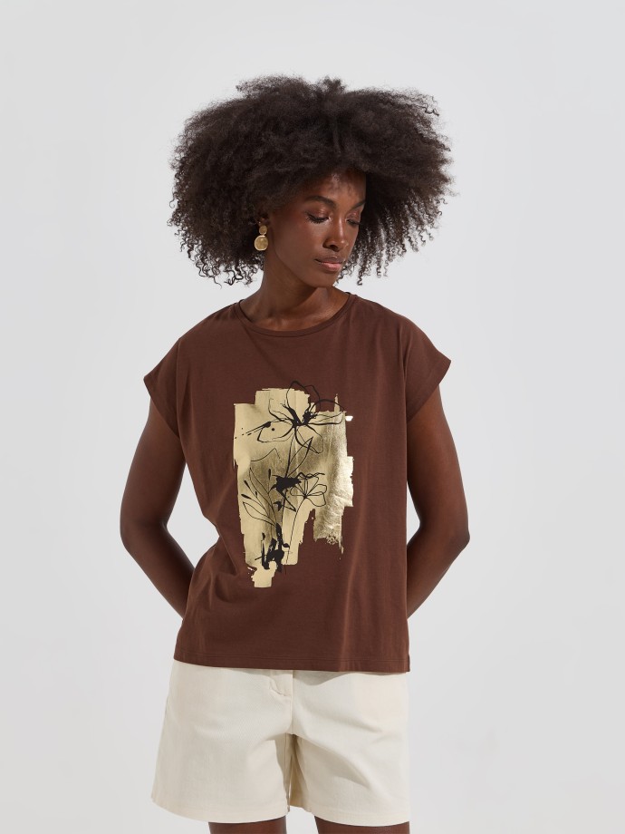 T-shirt estampada
