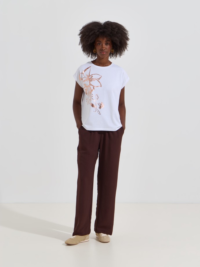 T-shirt estampada