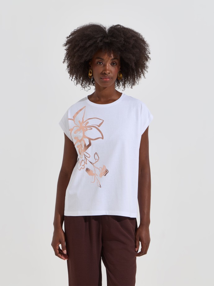T-shirt estampada