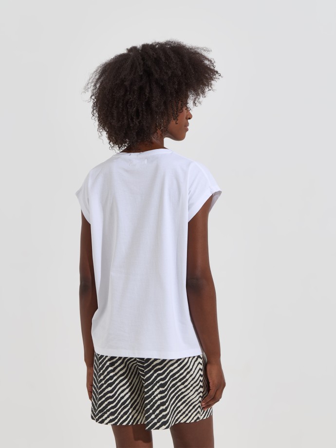 T-shirt estampada