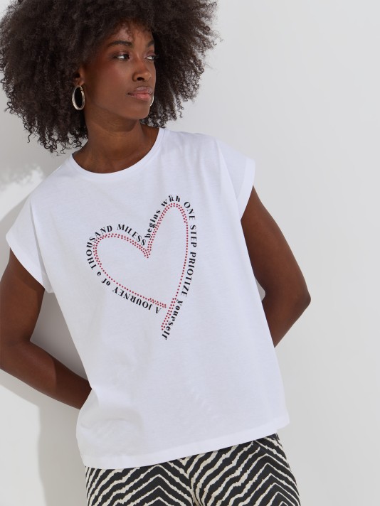 T-shirt estampada