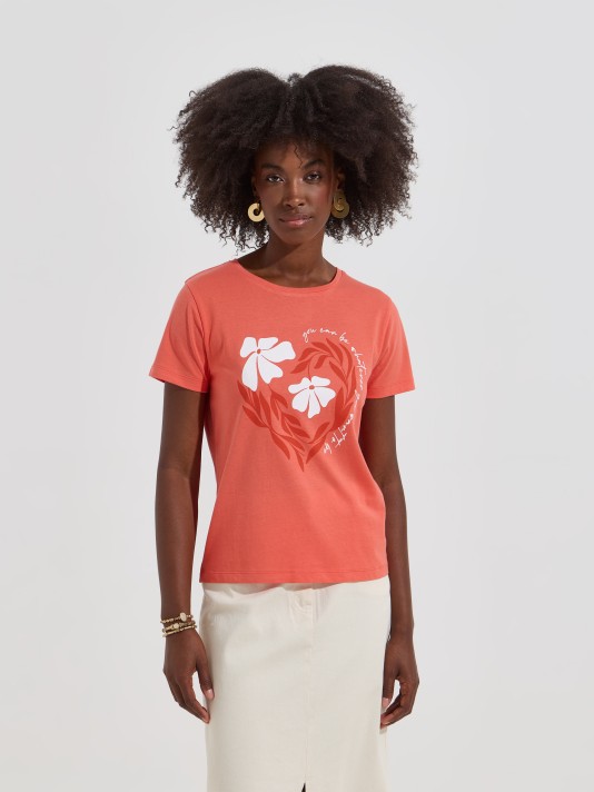 T-shirt estampada