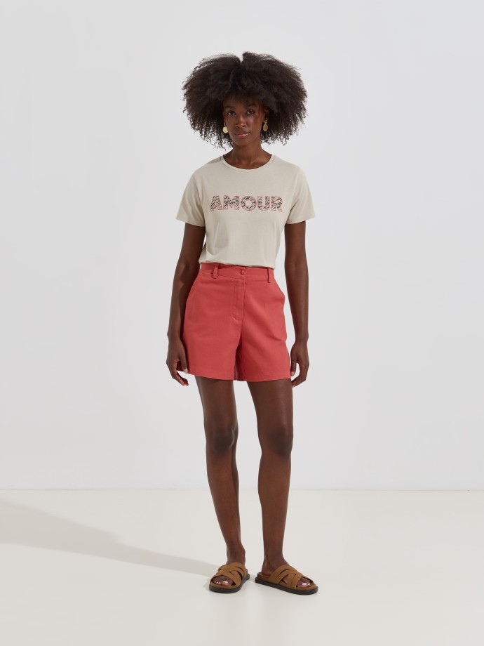 T-shirt estampada
