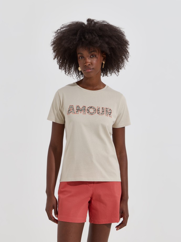T-shirt estampada