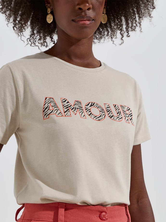 T-shirt estampada
