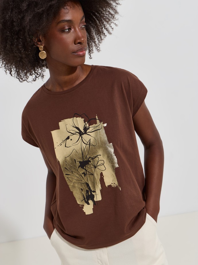T-shirt estampada