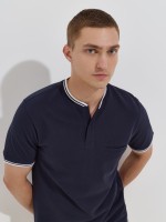 Polo piquet com bolso