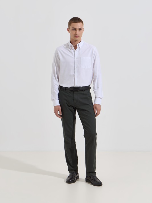 Camisa oxford algodão regular fit Camisa oxford algodão regular fit
