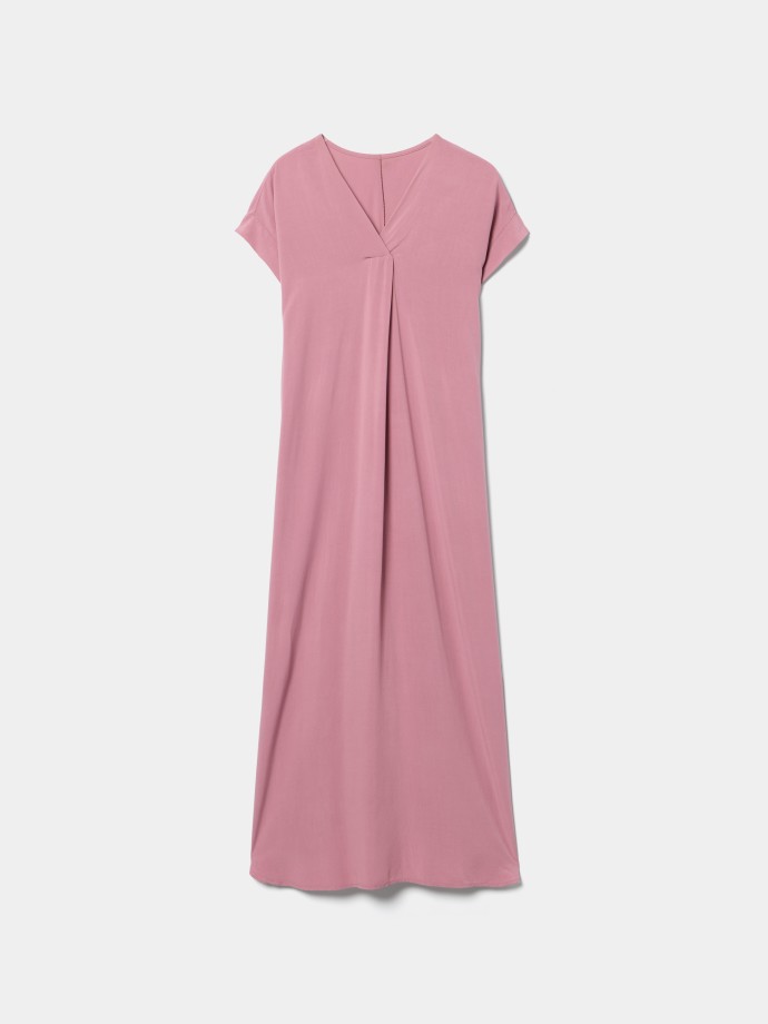 Vestido comprido flu�do