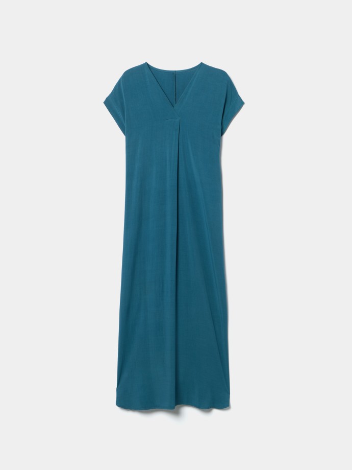 Vestido comprido flu�do