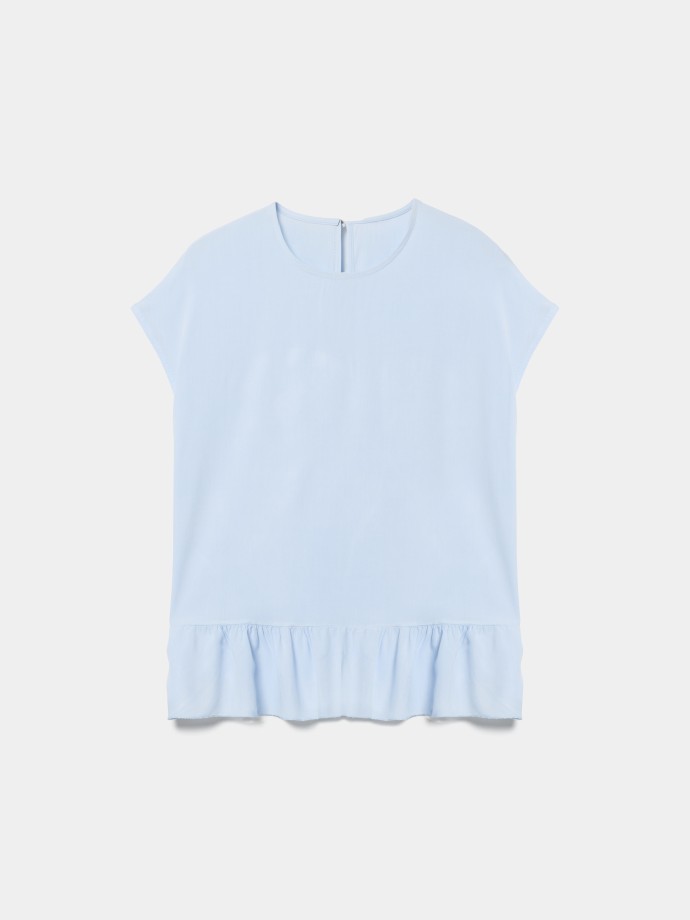 Blusa com folho