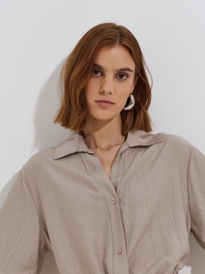 Camisa de manga curta