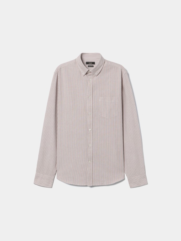 Camisa oxford �s riscas