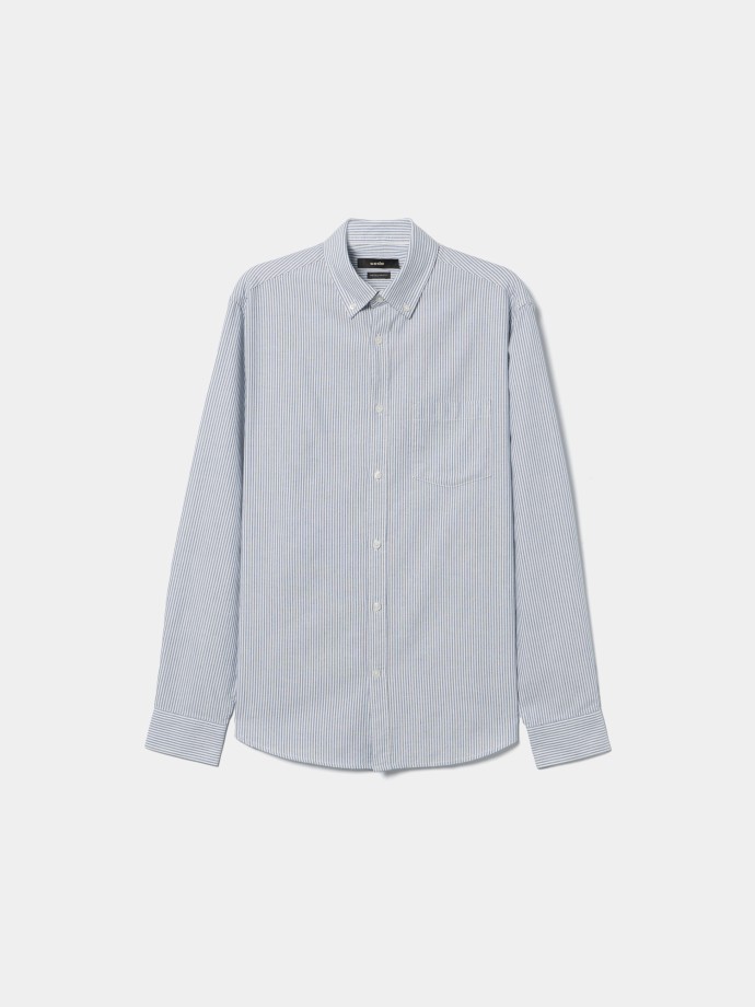 Camisa oxford �s riscas