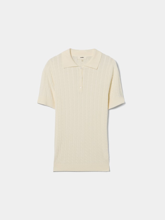 Polo de malha entran�ada