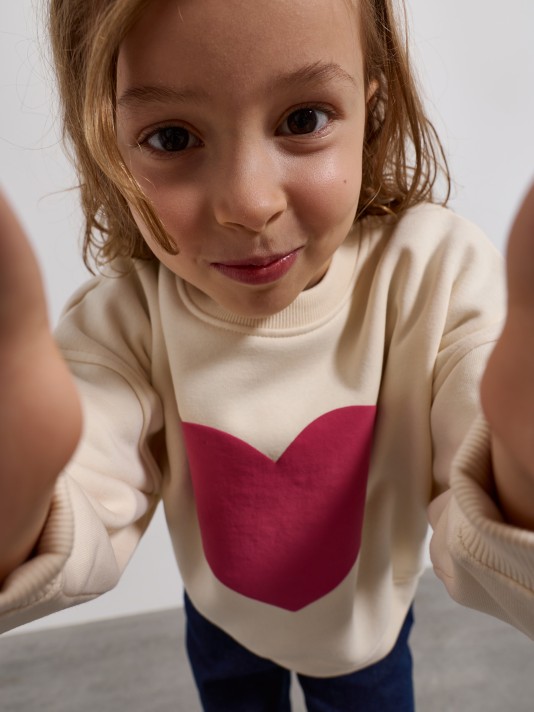 Sweatshirt estampada