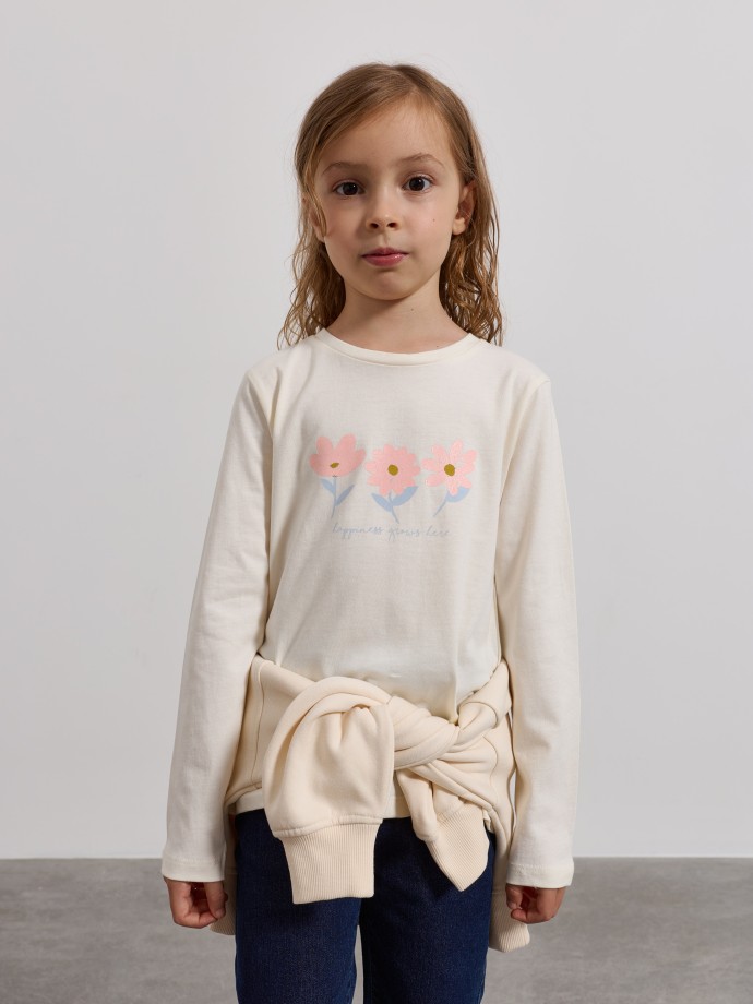 Camisola estampada