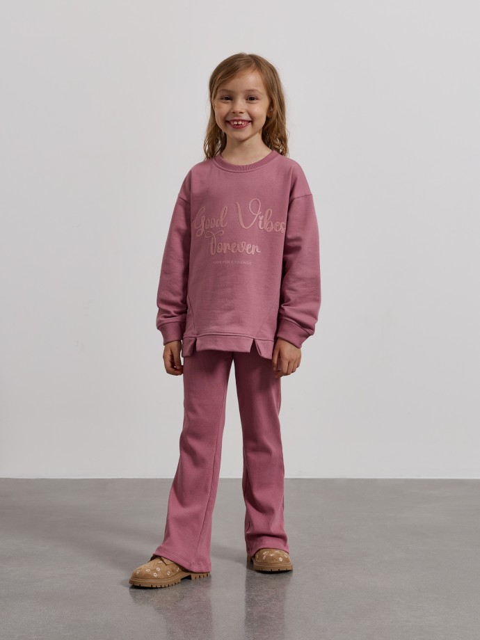 Conjunto de sweatshirt e leggings Conjunto de sweatshirt e leggings