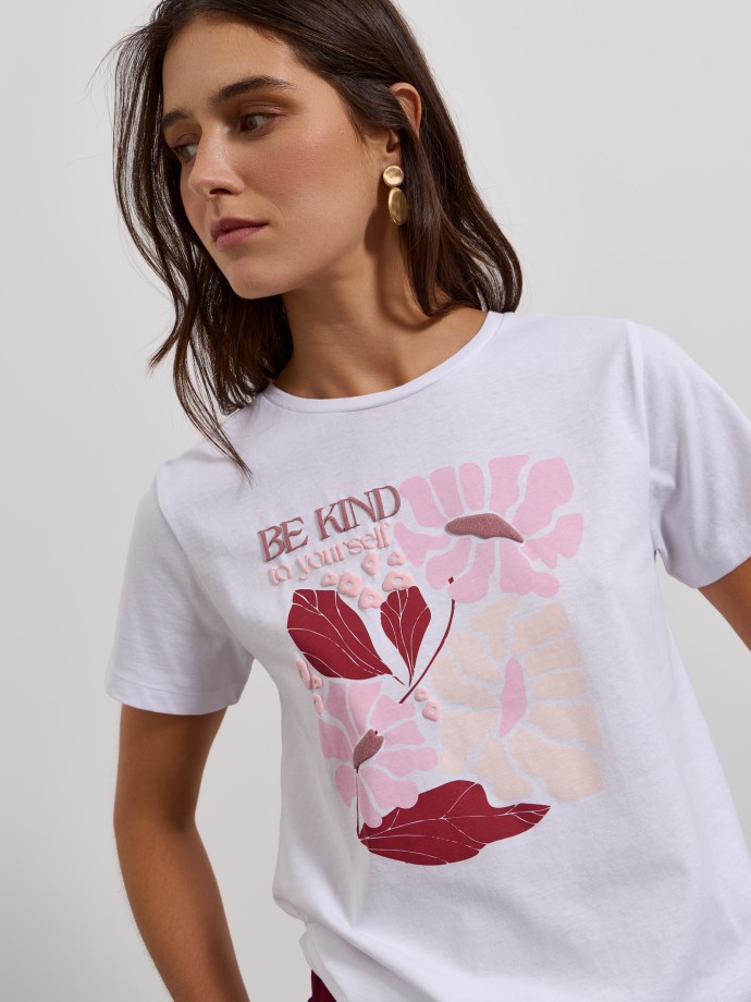 T-shirt estampada