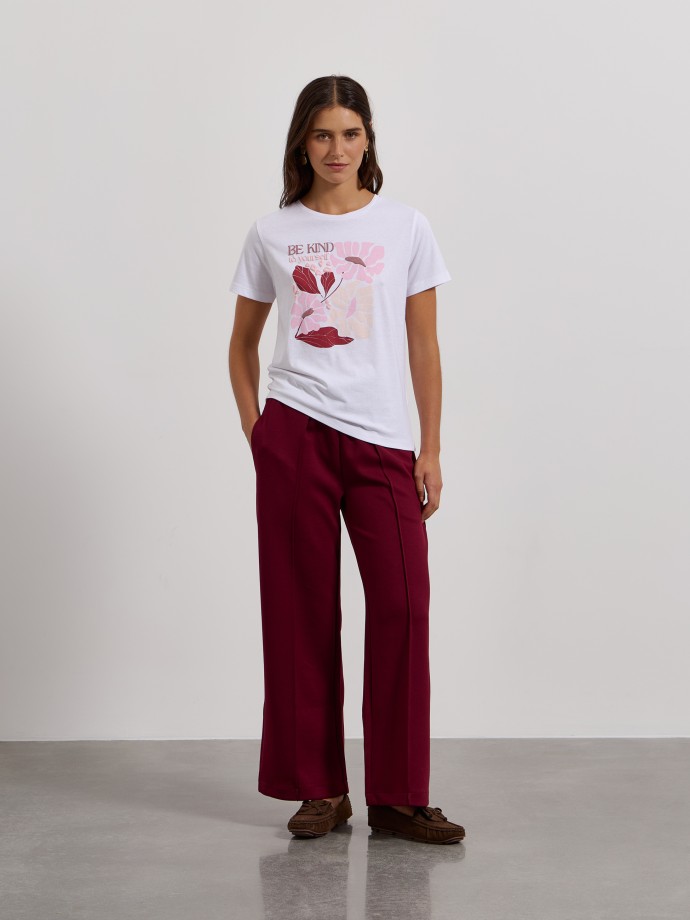 T-shirt estampada