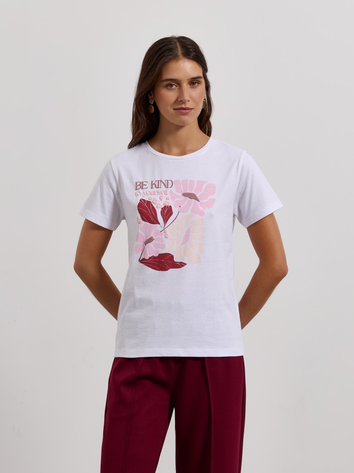 T-shirt estampada