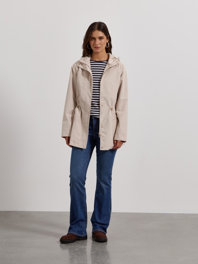 Parka com carapu�o