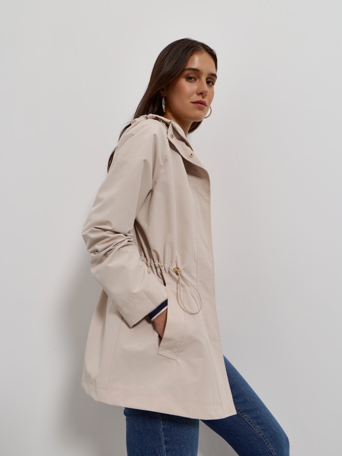 Parka com carapu�o