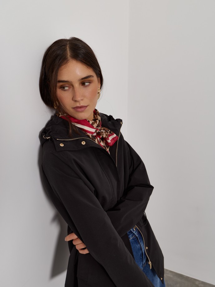 Parka com carapu�o