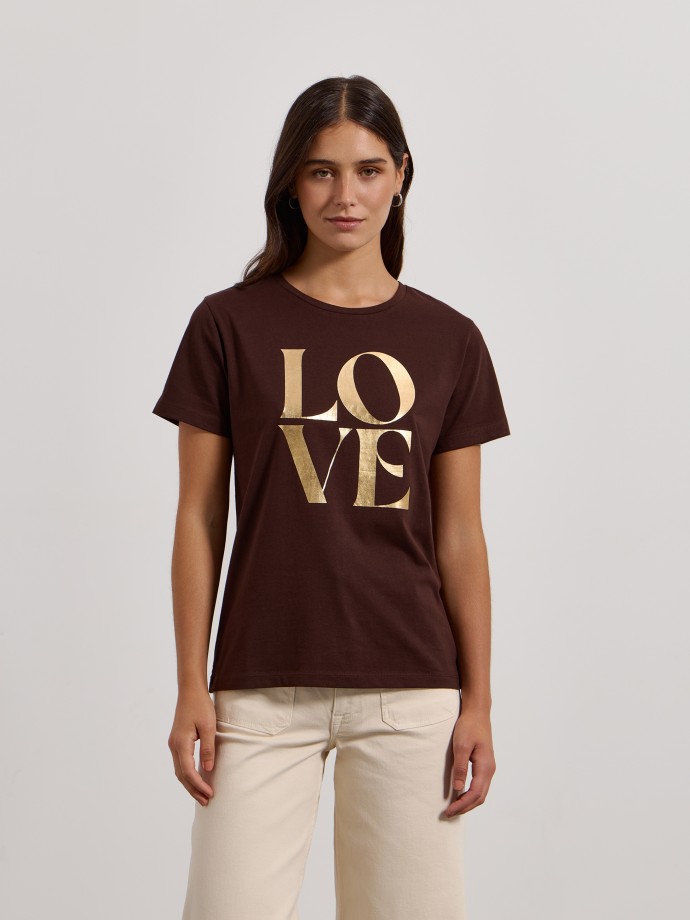 T-shirt estampada