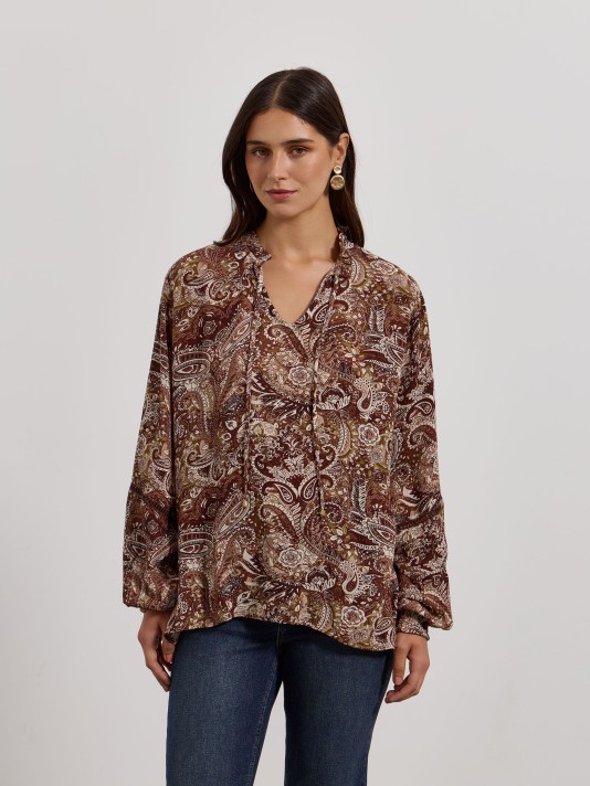 Blusa estampada
