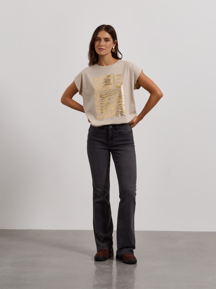 T-shirt estampada