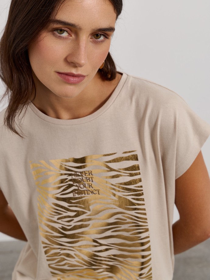 T-shirt estampada