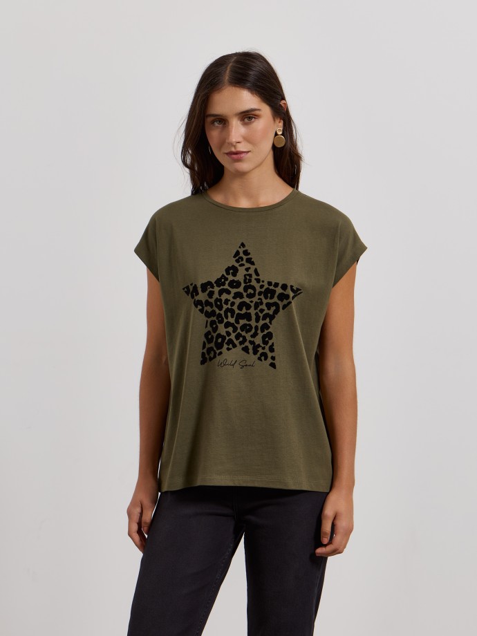 T-shirt estampada