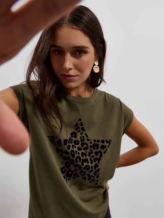 T-shirt estampada