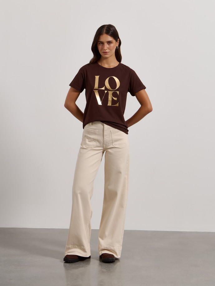T-shirt estampada