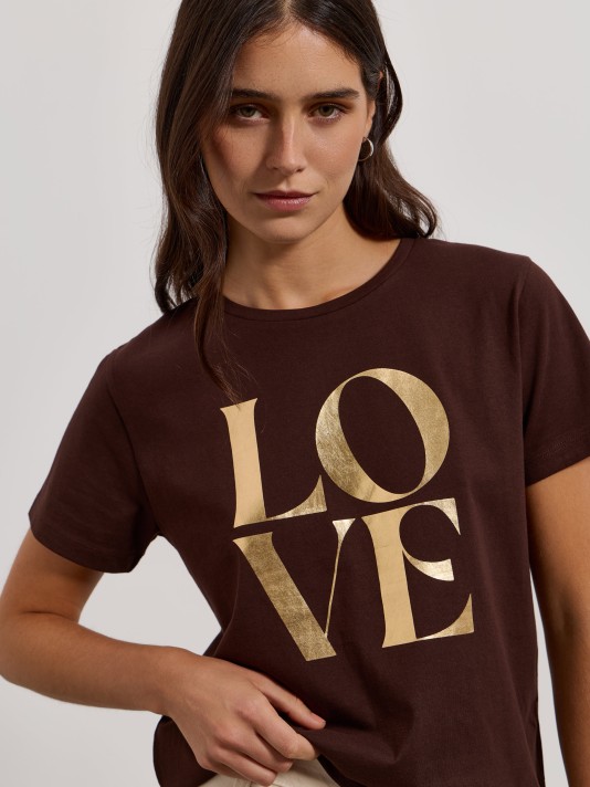 T-shirt estampada