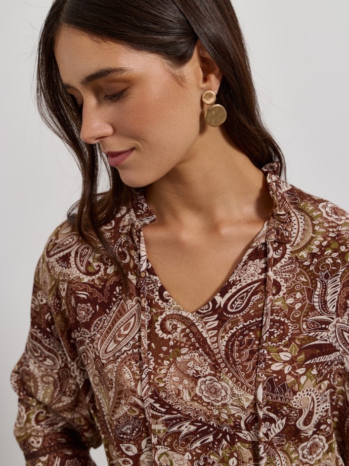 Blusa estampada