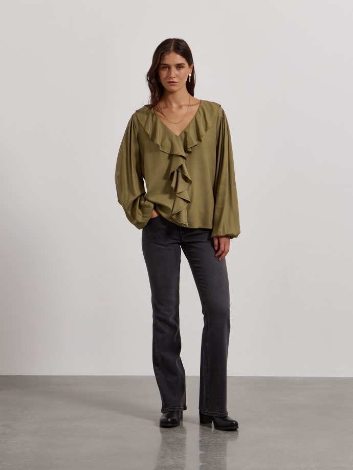 Cal�as de ganga bootcut push-up